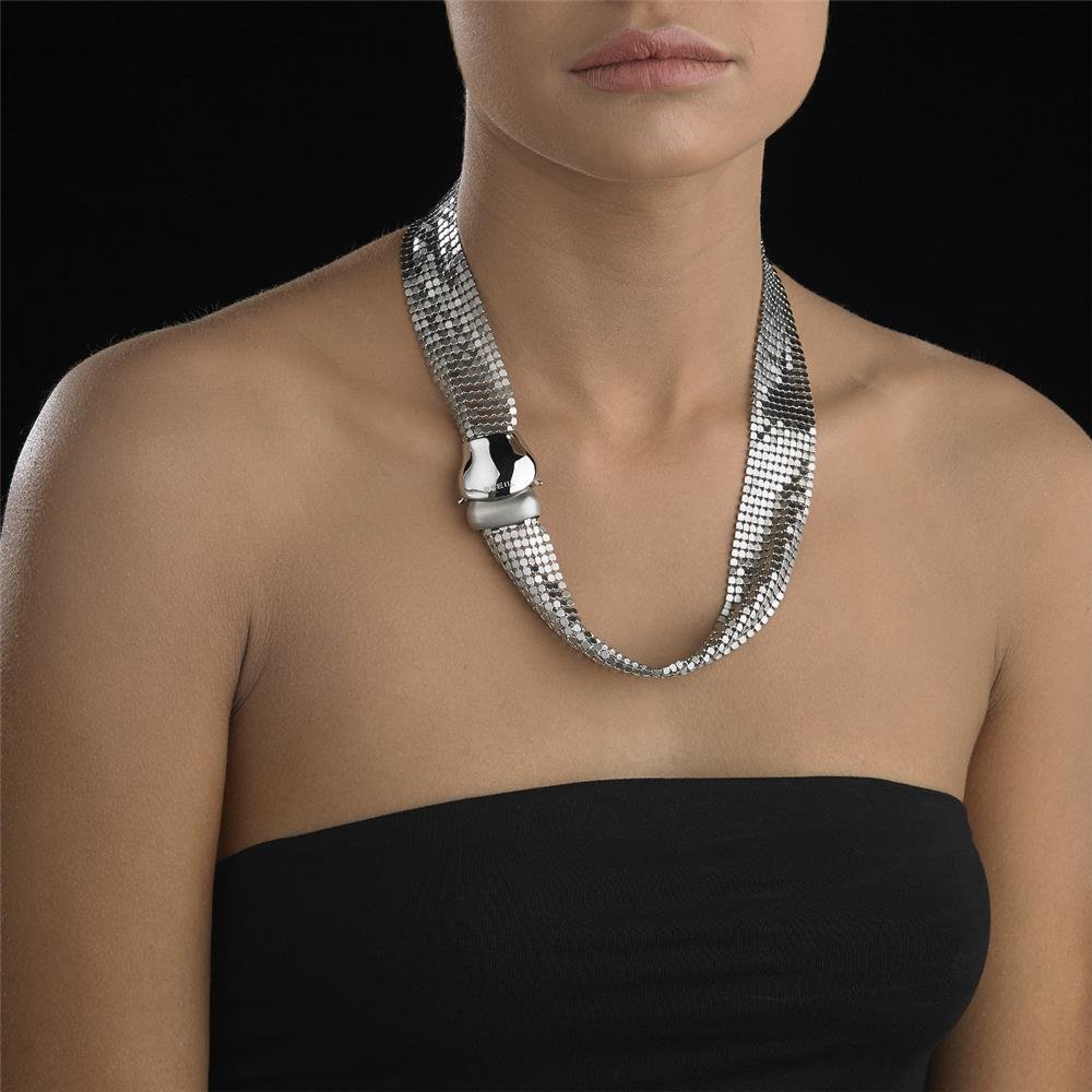 Necklace Woman Breil TJ1225 Steel Silk Steel